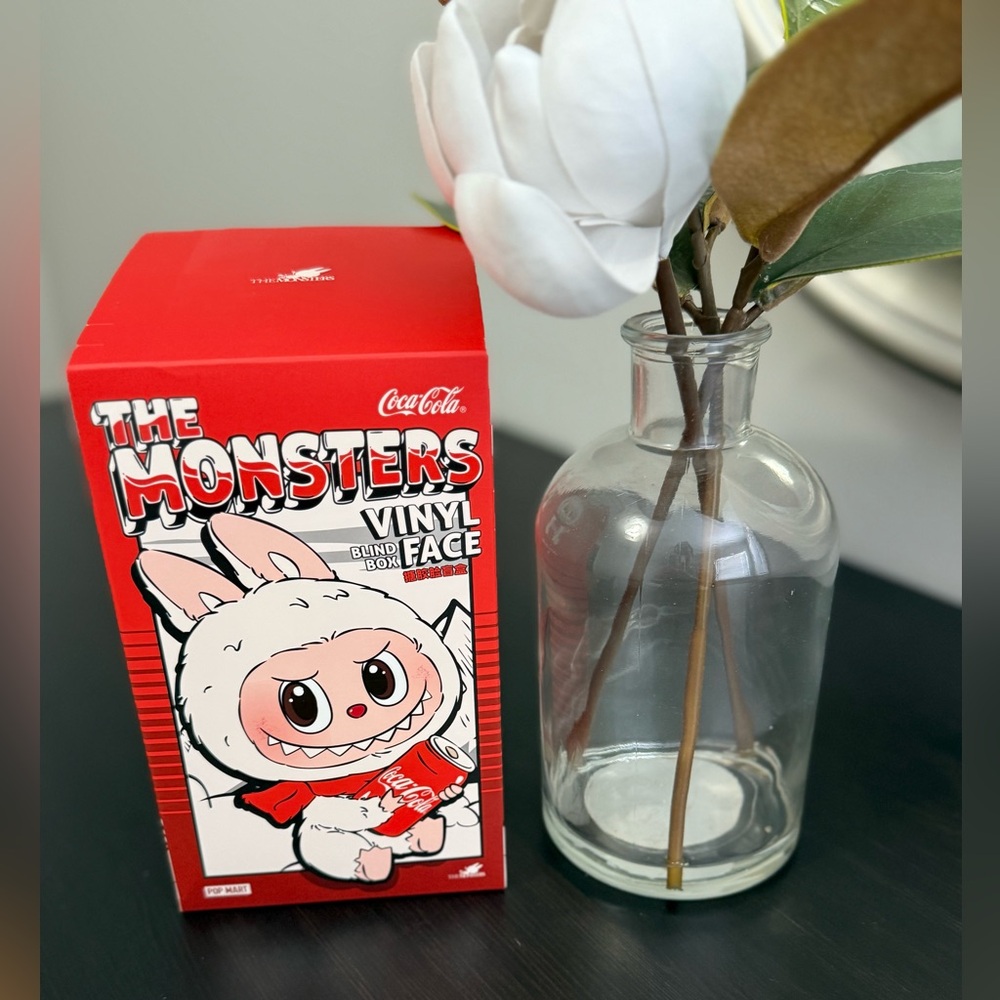 NWT Pop Mart The Monsters Coca-Cola Series Vinyl Face Labubu—Discontinued